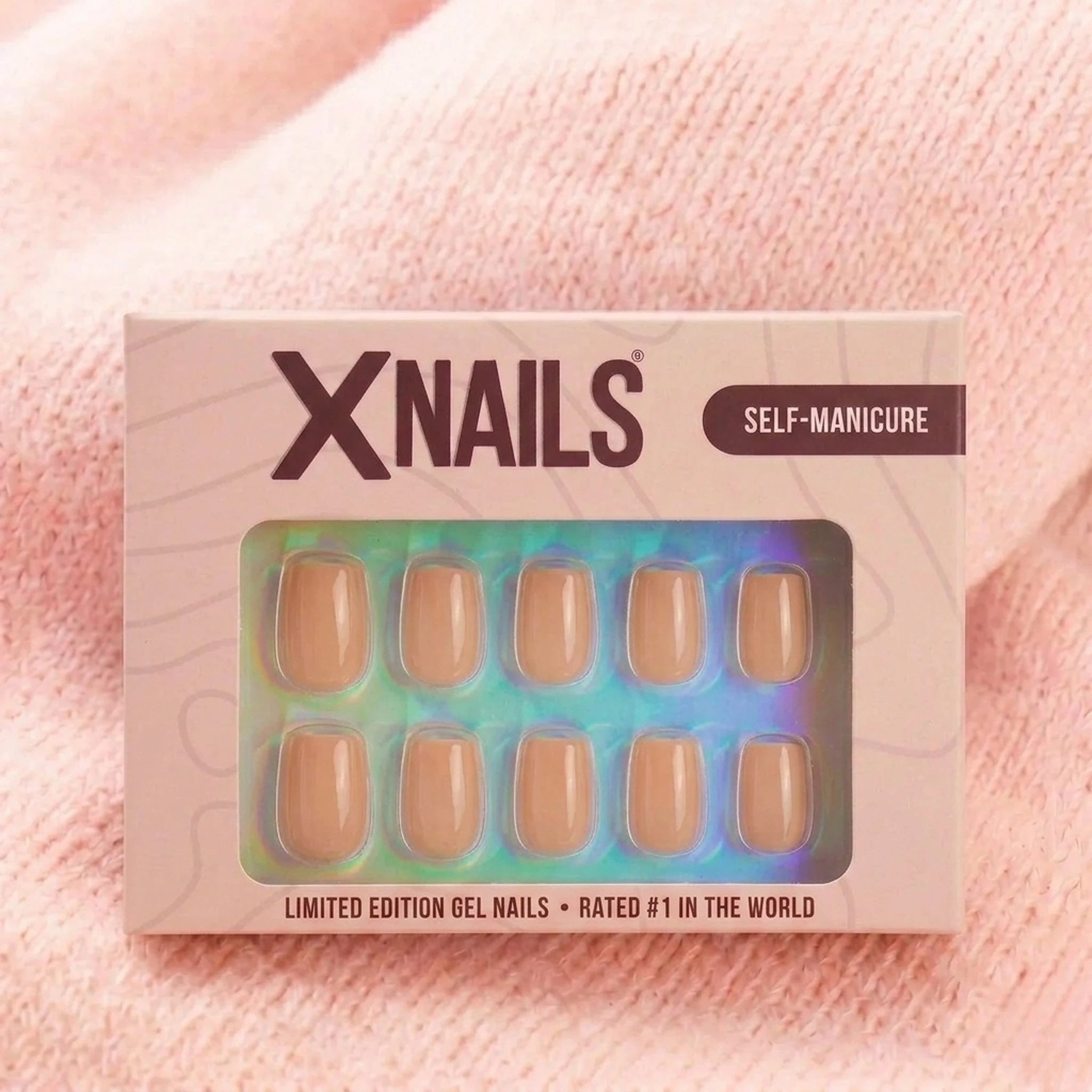 Honey Heaven press-on naglar i XNails self-manicure-box